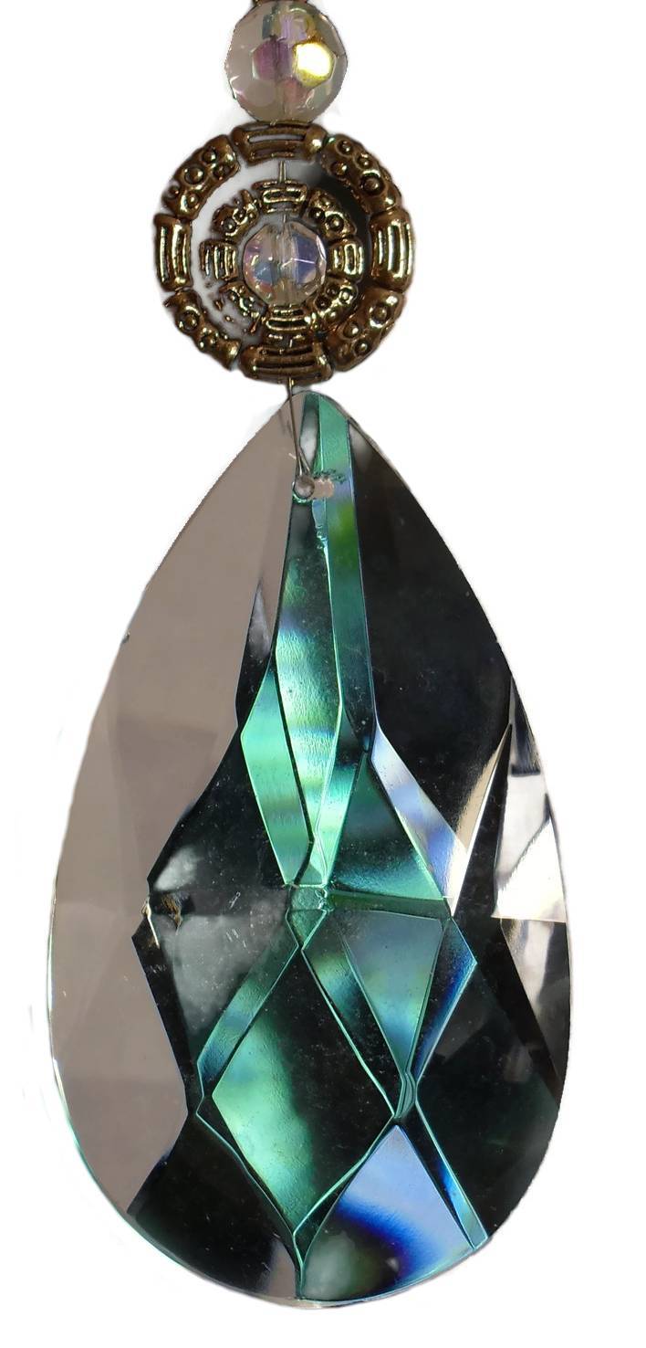 Tear Drop Crystal Prism Faceted Handmade Sun Catcher - Prisms