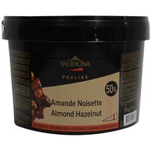 Valrhona Almond Hazelnut Praline Paste - 50% - 1 pail - 11 lbs - $280.00
