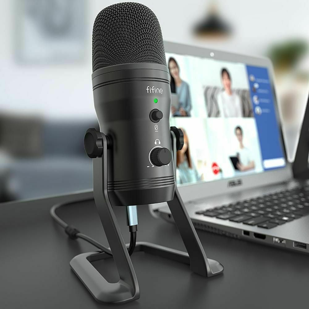 Professional USB Microphone for Youtube Recording Podcasts Streaming Gaming