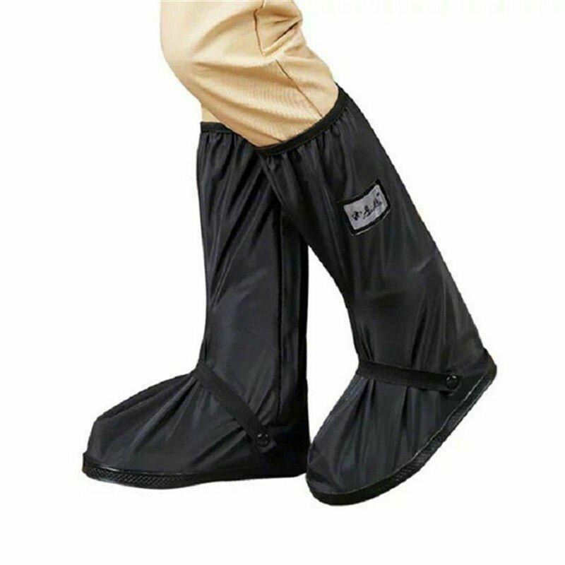 Reusable Waterproof Non-Slip Rain Shoe Covers Elasticity Boot Overshoes Cover
