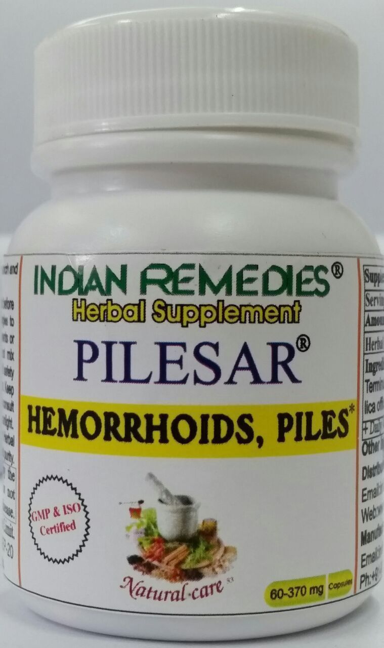 PILESAR Ointment hemorrhoids Indian remedies haemorrhoids, piles