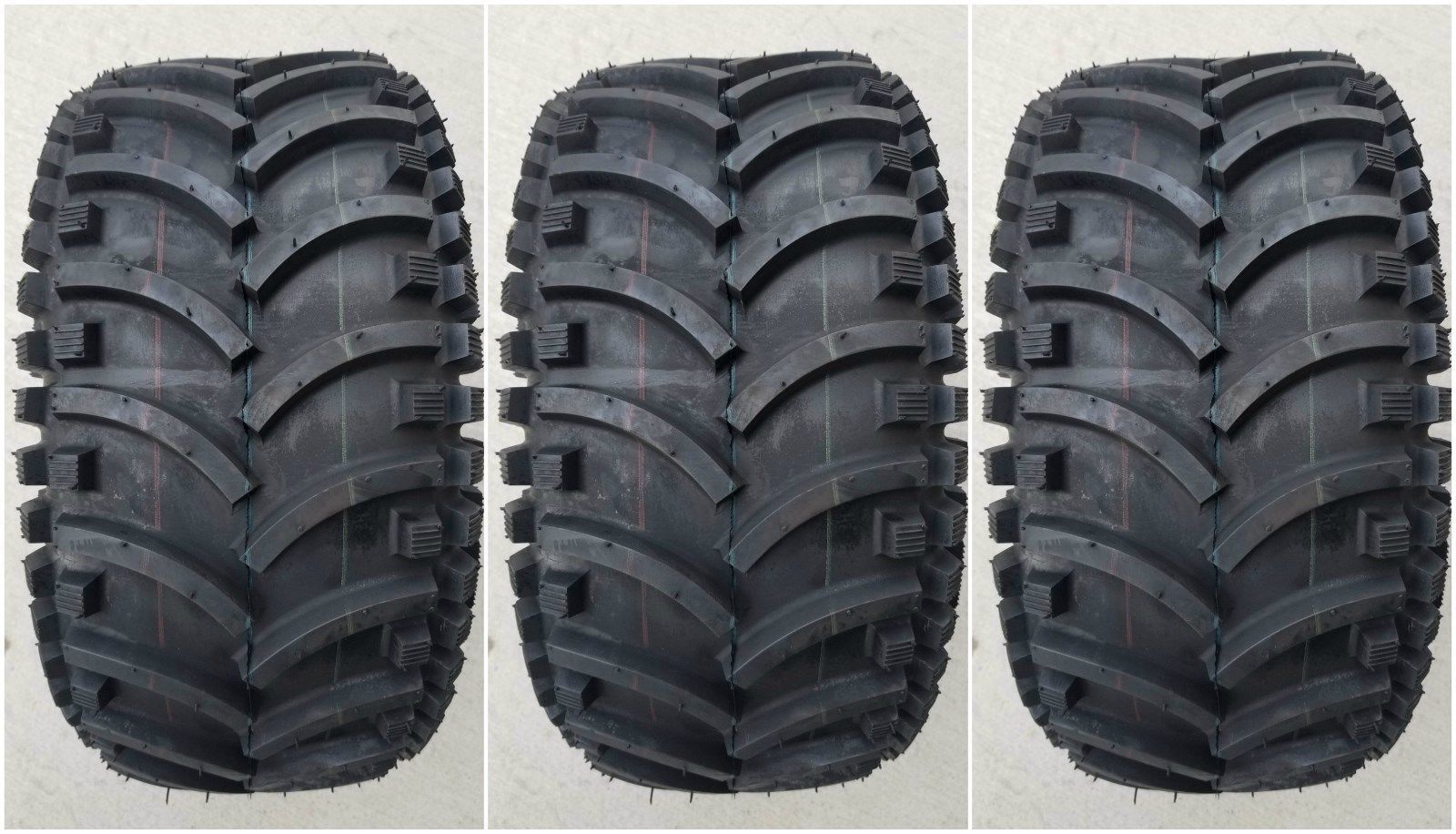 3 (THREE) 22x11.009 Deestone D930 ATV Stryker Tires DS7345 22x119