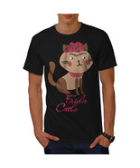 Frida Kahlo Cat Shirt Funny Men T-shirt - $12.99