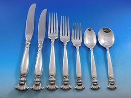 Romance of the Sea Wallace Sterling Silver Flatware Set Shell Motif Dinn... - $6,529.05