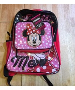 Minnie Mouse Backback + Lunch Pack - $15.00