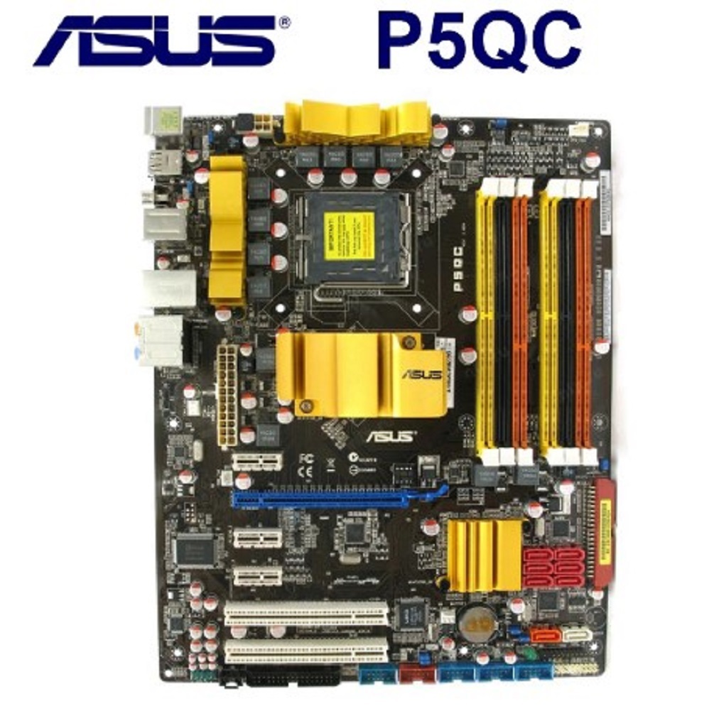 Asus p5qc не запускается