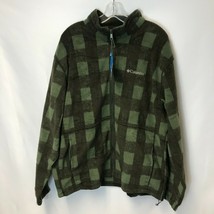 Columbia Men's Granite Mountain Printed Fleece Jacket Size XL - $53.22