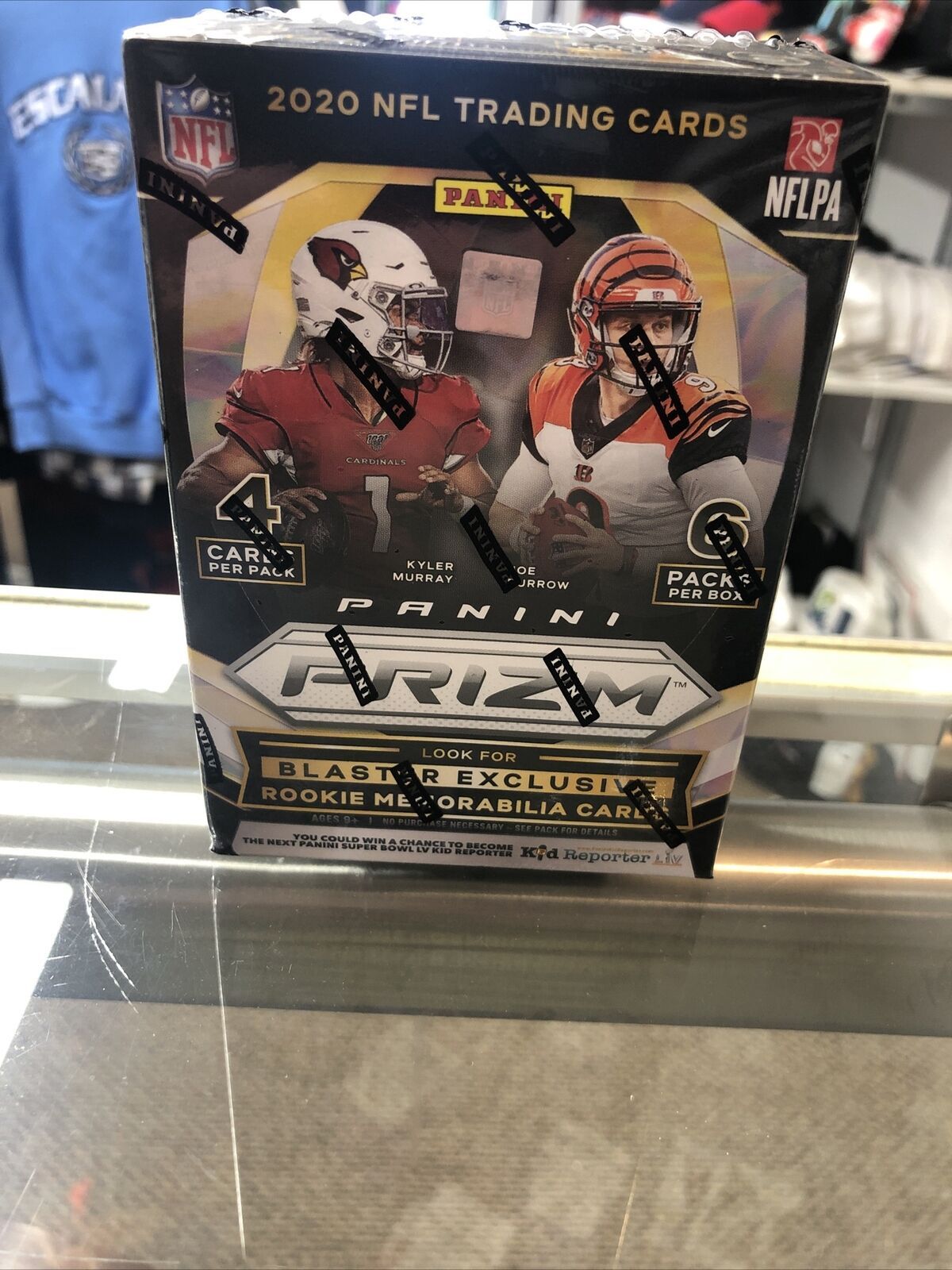 2020 Panini Prizm Football Blaster Box NFL Lazer Prizm Walmart Brand