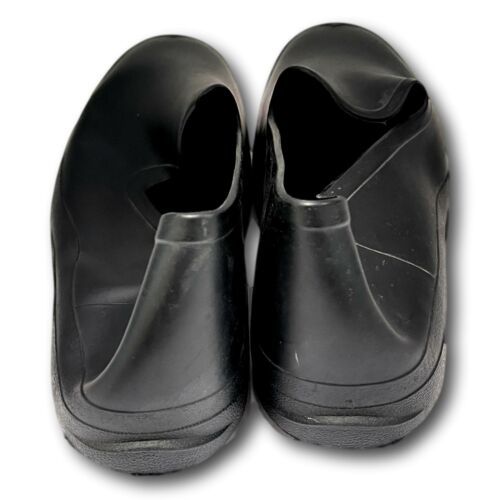Acton Mens Shoe Rubbers OverShoes Black Size L Waterproof - Boots