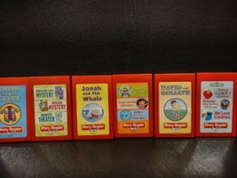 Story Reader Cartridges Lot of 6Includes Disney Sesame Street Dora Jonah & Whale - $14.99