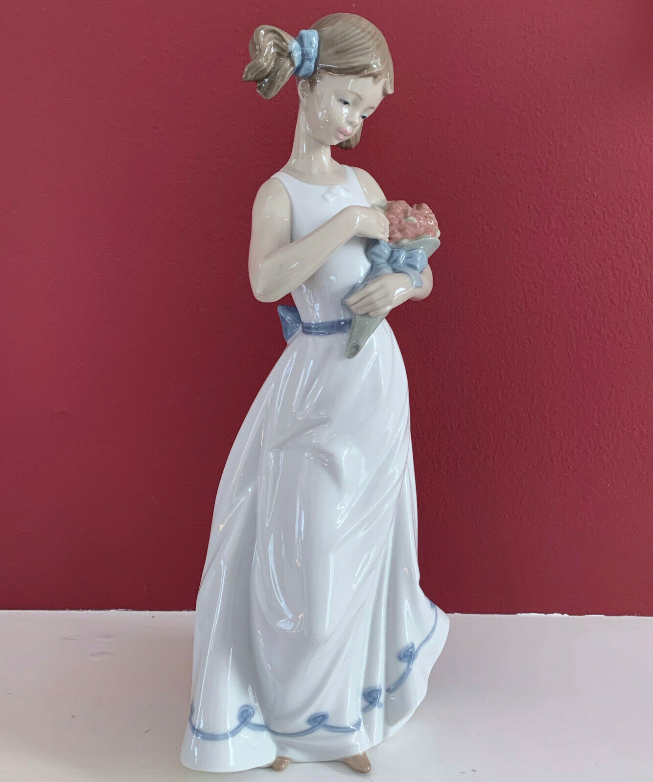 lladro art deco lady