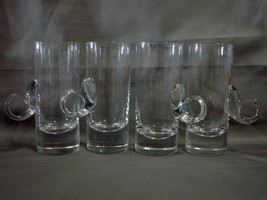 Set of 4 Sublime Lenox Loop Handled Express-Irish Coffee -Cordial Glasses - $20.00