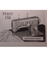 Pfaff 230 Sewing Machine Instructions hard copy - $15.99