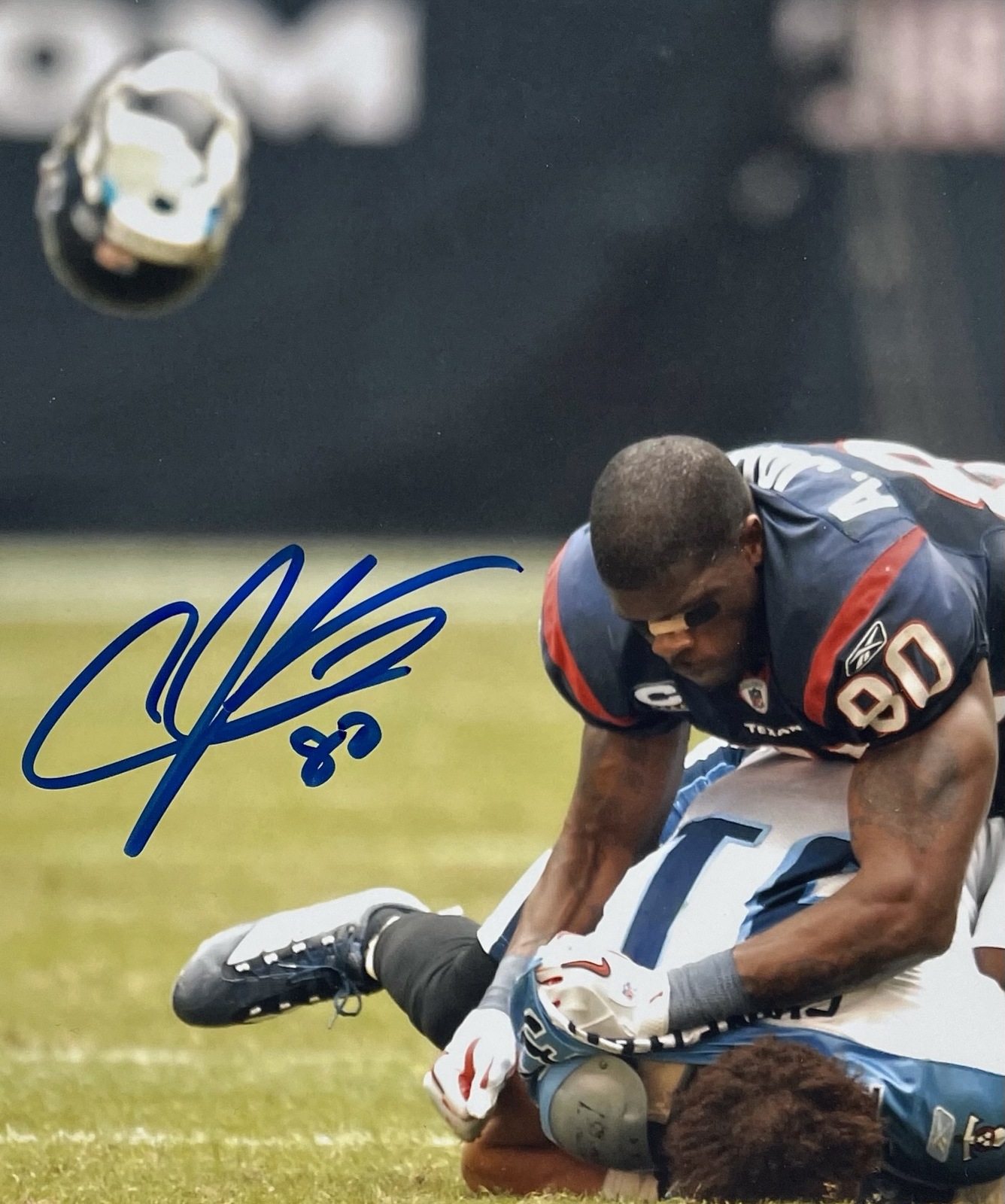 Cortland Finnegan Signed Tennessee Titans 11x14 Photo PSA/DNA