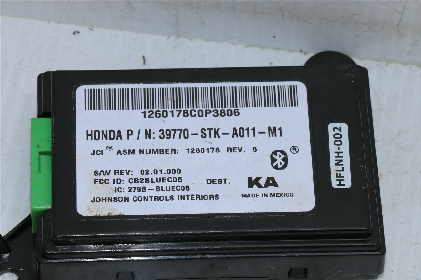 ACURA MDX RDX Bluetooth Communication Control Module Link 39770STK