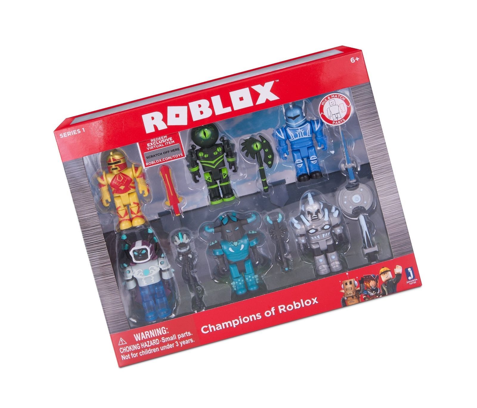 Champions of Roblox 6 Pack Action Figures [New] - TV, Movie & Video Games