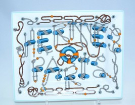 Hermes Cordages Change tray Blue Ashtray rope VIDE POCHE porcelain - $526.89