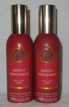 Bath &amp; Body Works 1.5 oz Concentrated Room Spray Set Lot 2 HARVEST POMEG... - $28.01