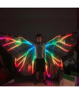 Traje de alas de mariposa LED Kit de baile de rendimiento de danza del... - $282.95
