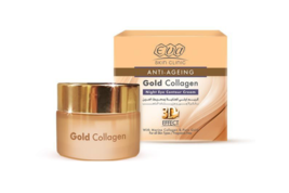 15ml. Eva Skin Clinic Gold Collagen Anti Ageing Night Eye Contour Cream - 24K - $24.80