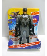 Batman Battle Wing Talking Action Figure, 12&quot; Justice League Lights Soun... - $14.80