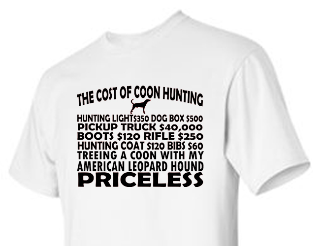 coon hunting shirts