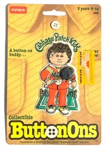 VTG Playskool CPK Cabbage Patch Kids ButtonOns Button Ons Tennis Player 1984 NOS - $7.99