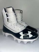Under Armour Highlight RM JR White Football Cleats Youth 3.5Y 3021201-002 - $32.62