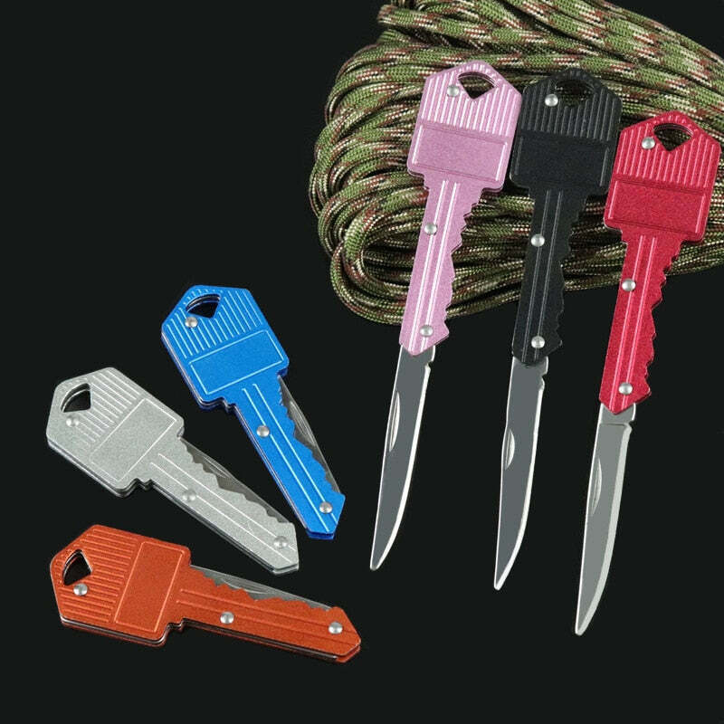 Mini Camping Key Ring Folding Knife