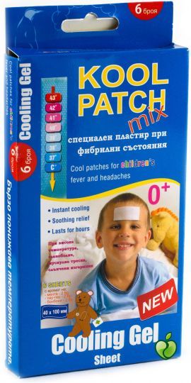 KOOL PATCHES for children's fever and headaches & Sunburns and hangover ...