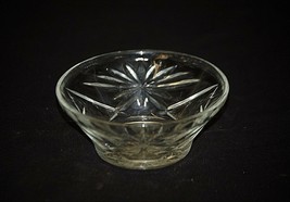 Old Vintage Anchor Hocking 4-1/4" Flared Berry Bowl Glass EAPC Prescut MCM - $8.90