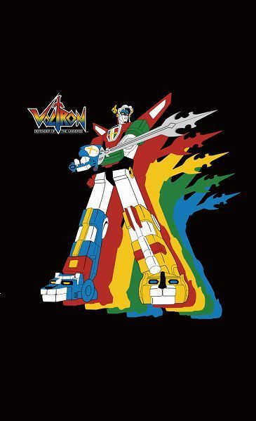 Voltron Defender of the Universe 3/'x5/' Logo Black Flag USA Seller Shipper