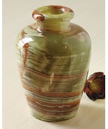 Smithsonian Banded Travertine Bud Vase 5.75&quot; - $49.99