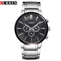 Curren 8001 relogios masculinos 2016 Luxury Brand Watch Men Fashion Watch Quartz - $20.69