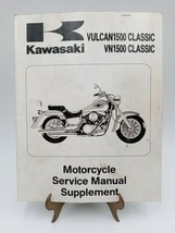 Kawasaki OEM Service Manual Supplement 1996-1997 VN1500 Classic 99924-1191-52 - $17.05