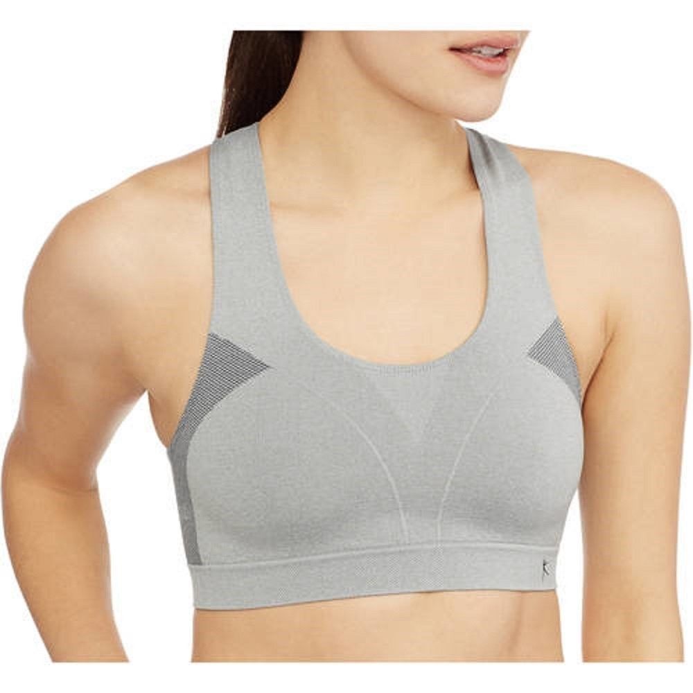 danskin now women's keyhole seamless sports bra