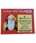 Sikh Calendar Khalsa Heera Jantari Nanakshahi 2023 Punjabi Hindu New Yea... - $5.51