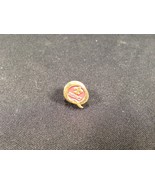 Vintage Gold &amp; Red Colored Fluer De Lis Tie Tack Pin Boy Scouts Q District - $14.99