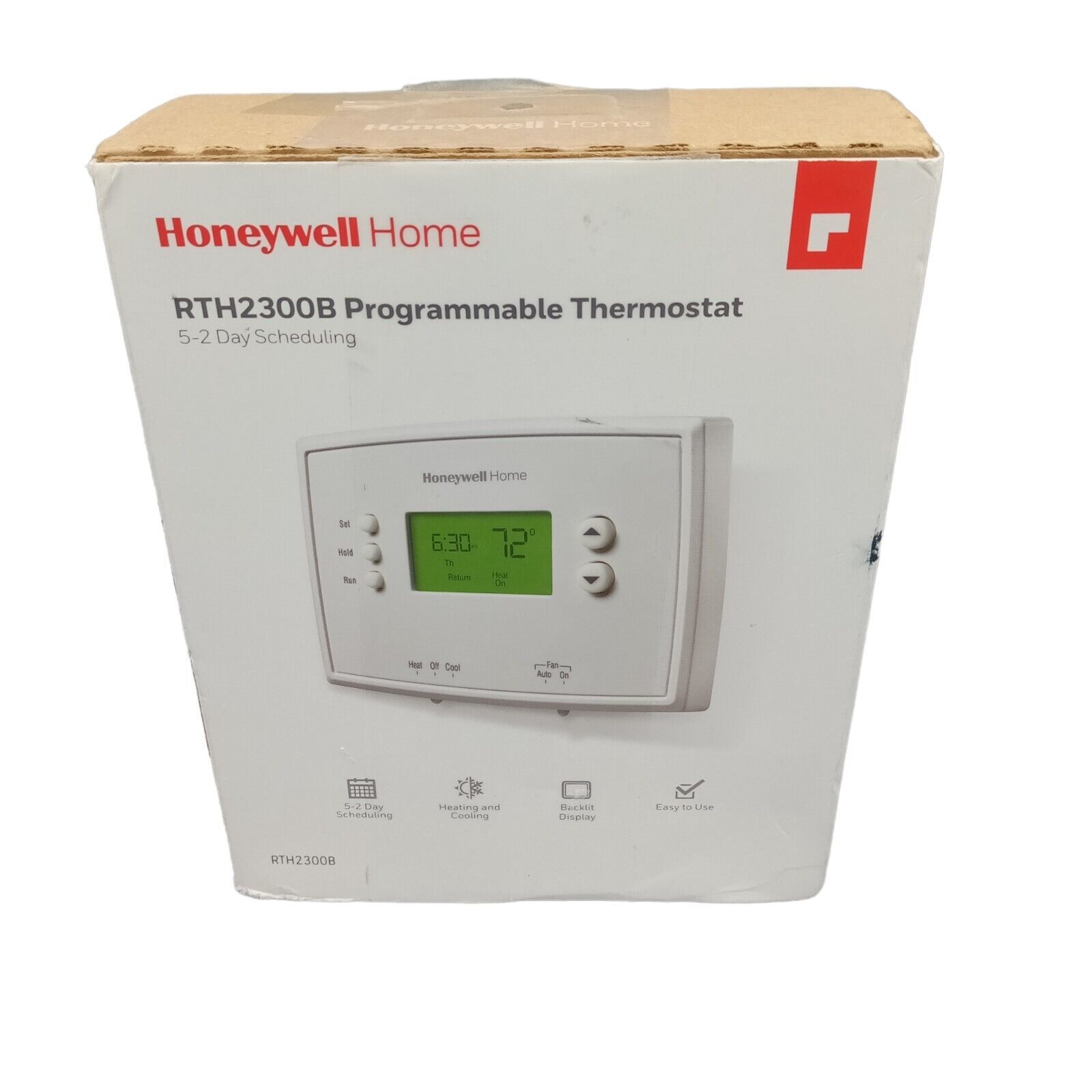 Honeywell Home RTH2300B 5-2 Day Programmable Thermostat - Programmable ...