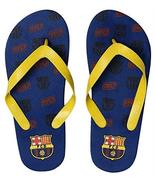 fc barcelona,bassket.com F.C Barcelone Flip Flop Sandals for Boys,4 Diff... - $6.99
