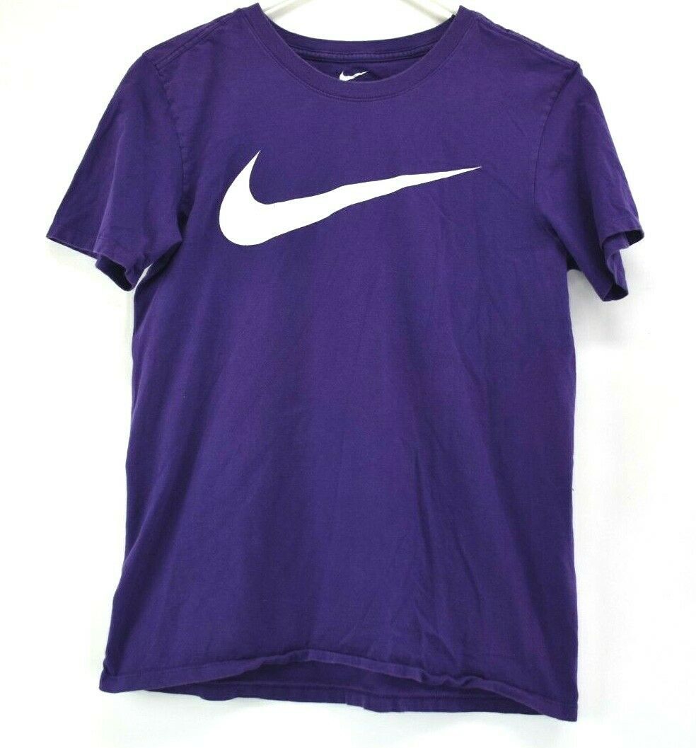 Nike Women's Small The Nike Tee Athletic Cut Shot Sleeve Logo Graphic T ...