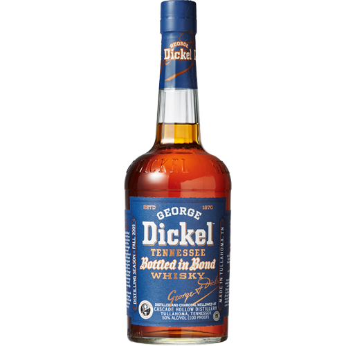 2008 Dickel Tennessee Whisky Bottled in Bond Blue Label Empty