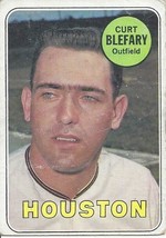 1969 Topps Curt Blefary 458 Astros G-VG - $1.00