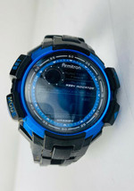 Armitron Men's Black Resin Watch, 100 Meter WR, Chronograph, 40/8258 Blue M0962 - $14.84