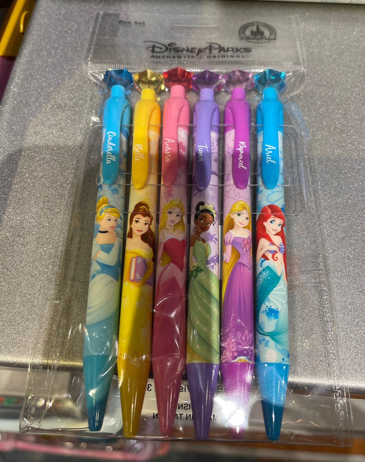 Disney Parks Princess Pen Set Of 6 Plastic And 50 Similar Items