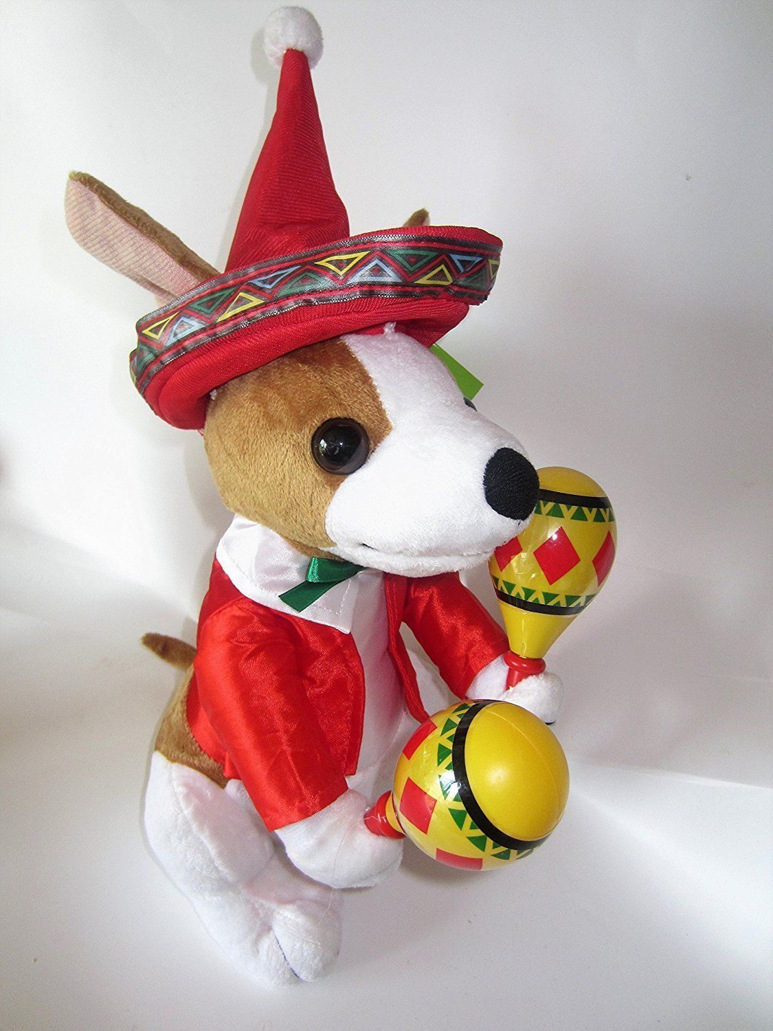 singing christmas chihuahua toy