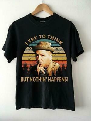 Curly Howard I Try To Think But Nothin' Happens Vintage Men T-Shirt S ...