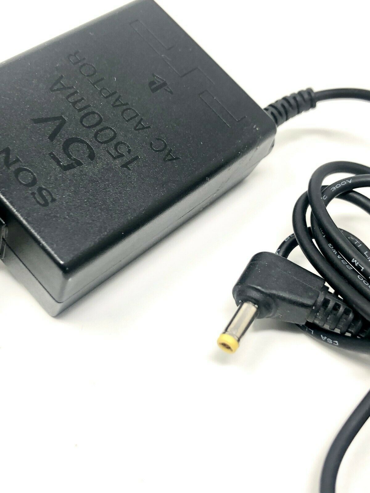 Genuine Sony PSP 380 AC Adapter 5V 1500mA N1158 Used TESTED Cables