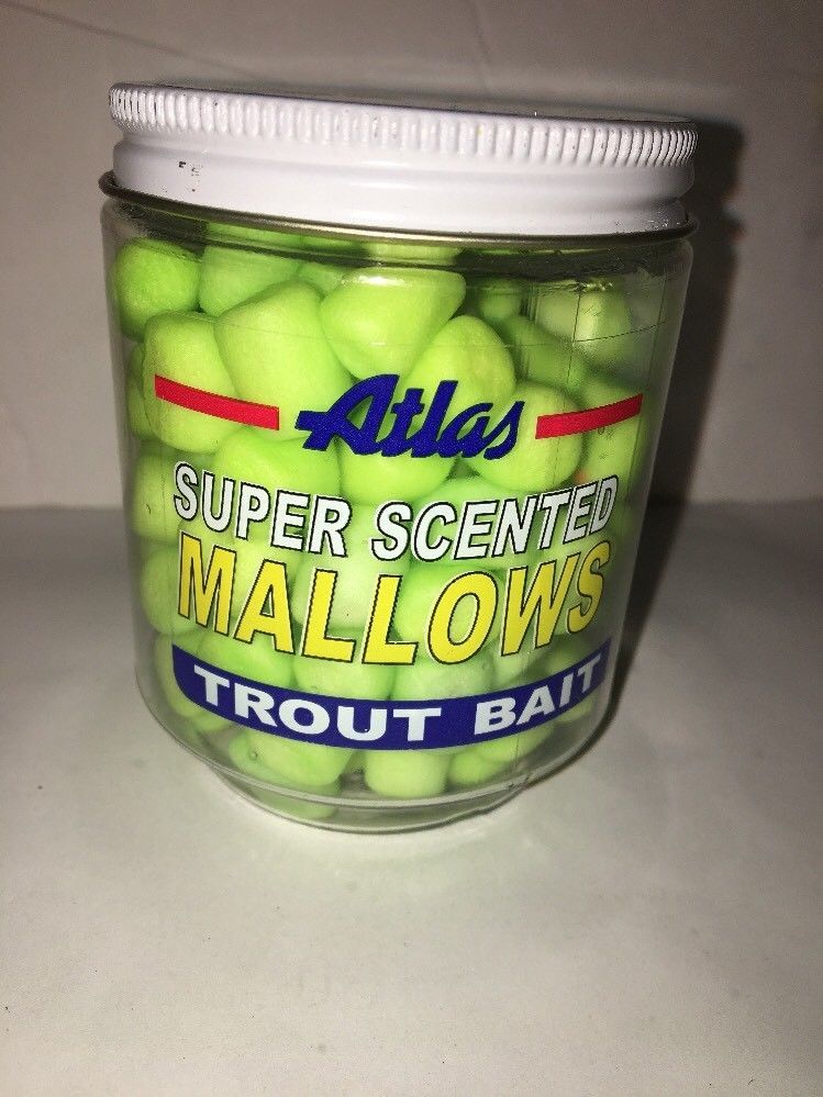Atlas Mike's Marshmallows Trout Bait 1.7oz Chartreuse Cheese30037