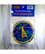 Sew On Patch circa 1975 RARE Says I&#39;m A CB Operator  Still Sealed in Pac... - $16.79